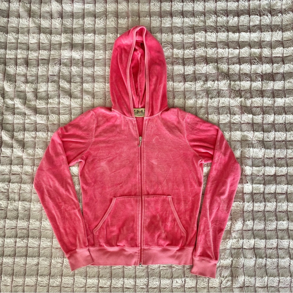 Juicy Couture pink tracksuit jacket